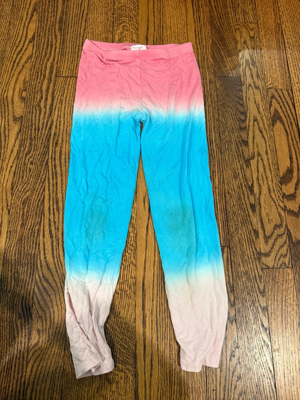 Design History Pink, Blue & Cream Ombre Girls' Leggings